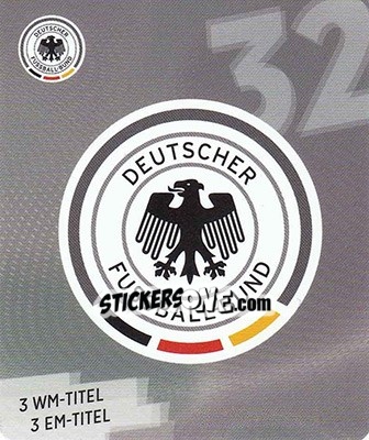 Sticker DFB Logo - DFB-Sammelalbum 2014 n. 32 - Rewe