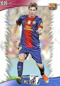 Sticker Messi - Las Fichas Quiz De La Liga 2013-2014 n. 20 - Mundicromo