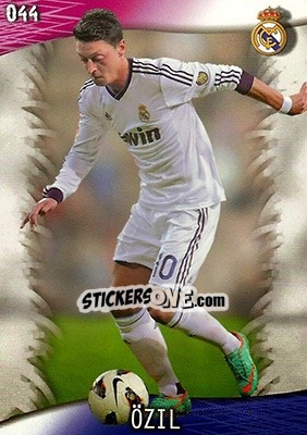 Sticker Özil - Las Fichas Quiz De La Liga 2013-2014 - Mundicromo