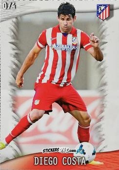 Cromo Diego Costa - Las Fichas Quiz De La Liga 2013-2014 n. 74 - Mundicromo