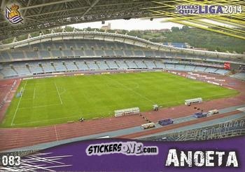 Sticker Anoeta - Las Fichas Quiz De La Liga 2013-2014 n. 83 - Mundicromo