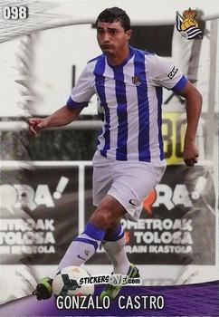 Figurina Gonzalo Castro - Las Fichas Quiz De La Liga 2013-2014 n. 98 - Mundicromo