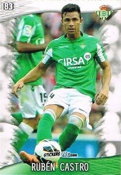 Cromo Rubén Castro - Las Fichas Quiz De La Liga 2013-2014 n. 183 - Mundicromo