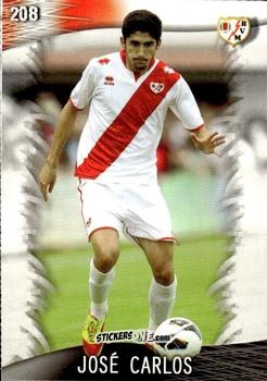Cromo José Carlos - Las Fichas Quiz De La Liga 2013-2014 n. 208 - Mundicromo
