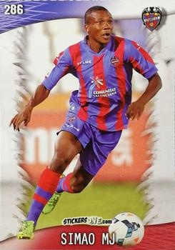 Sticker Simao MJ - Las Fichas Quiz De La Liga 2013-2014 n. 286 - Mundicromo