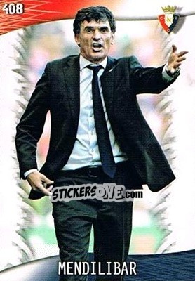 Sticker Mendilíbar - Las Fichas Quiz De La Liga 2013-2014 n. 408a - Mundicromo