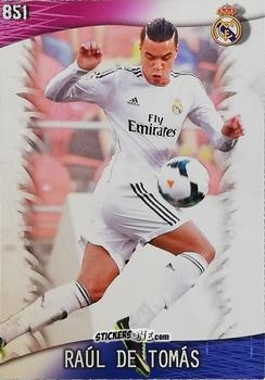 Figurina Raúl De Tomás - Las Fichas Quiz De La Liga 2013-2014 n. 851 - Mundicromo