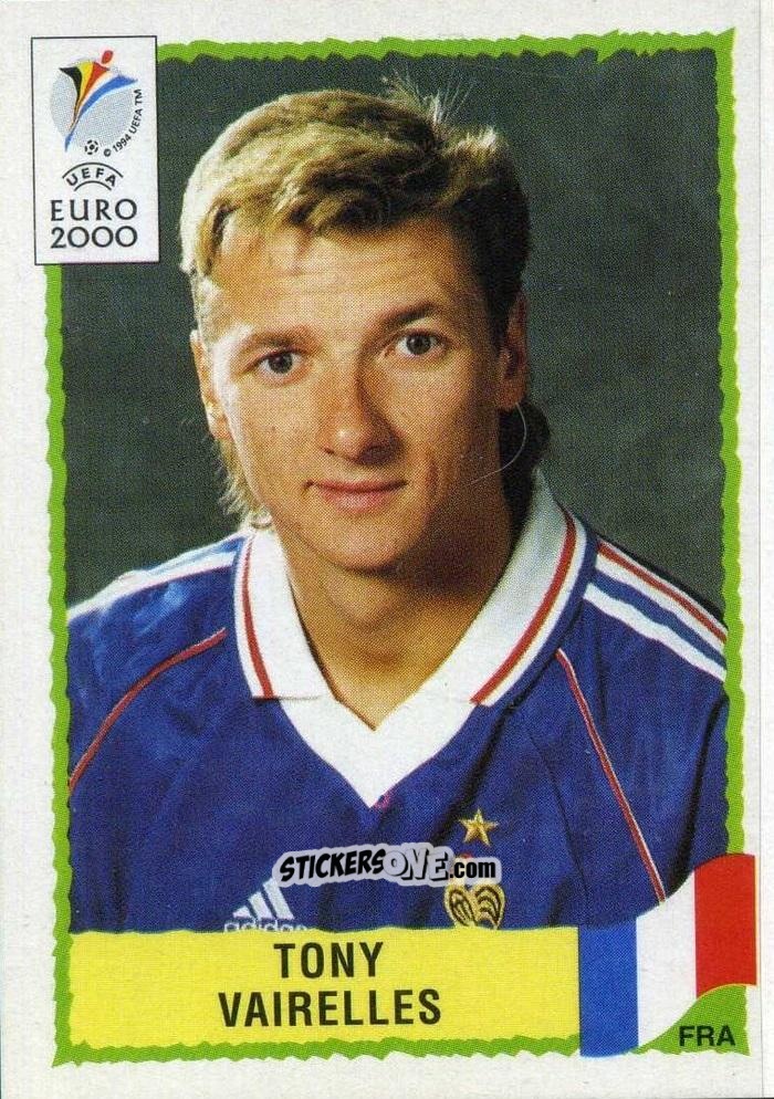 Cromo Tony Vairelles - UEFA Euro Belgium-Netherlands 2000 n. 357 - Panini