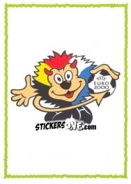 Sticker Official Mascot - UEFA Euro Belgium-Netherlands 2000 - Panini