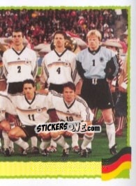 Sticker Team Germany - Part 2 - UEFA Euro Belgium-Netherlands 2000 n. 5 - Panini