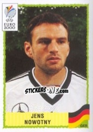 Sticker Jens Nowotny - UEFA Euro Belgium-Netherlands 2000 - Panini