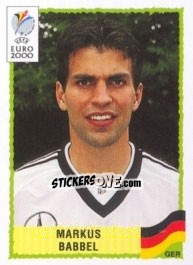 Sticker Markus Babbel - UEFA Euro Belgium-Netherlands 2000 - Panini