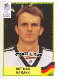 Sticker Dietmar Hamann - UEFA Euro Belgium-Netherlands 2000 n. 14 - Panini