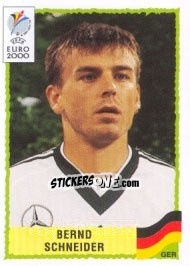 Sticker Bernd Schneider - UEFA Euro Belgium-Netherlands 2000 - Panini
