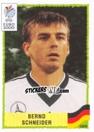 Sticker Bernd Schneider - UEFA Euro Belgium-Netherlands 2000 n. 15 - Panini