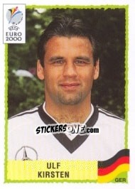 Sticker Ulf Kirsten - UEFA Euro Belgium-Netherlands 2000 n. 22 - Panini