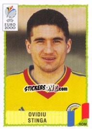 Sticker Ovidiu Stinga - UEFA Euro Belgium-Netherlands 2000 n. 43 - Panini