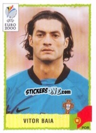 Sticker Vitor Baia - UEFA Euro Belgium-Netherlands 2000 - Panini