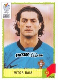 Cromo Vitor Baia - UEFA Euro Belgium-Netherlands 2000 - Panini