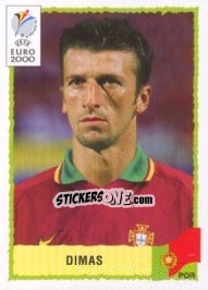 Sticker Dimas - UEFA Euro Belgium-Netherlands 2000 - Panini