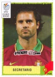 Cromo Secretario - UEFA Euro Belgium-Netherlands 2000 - Panini