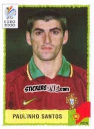 Cromo Paulinho Santos - UEFA Euro Belgium-Netherlands 2000 - Panini