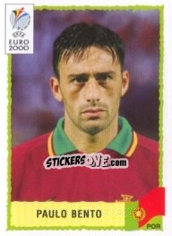 Sticker Paulo Bento - UEFA Euro Belgium-Netherlands 2000 - Panini