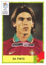 Sticker Sa Pinto - UEFA Euro Belgium-Netherlands 2000 - Panini