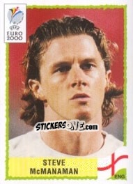 Cromo Steve McManaman - UEFA Euro Belgium-Netherlands 2000 - Panini