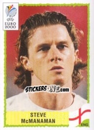 Sticker Steve McManaman - UEFA Euro Belgium-Netherlands 2000 n. 87 - Panini