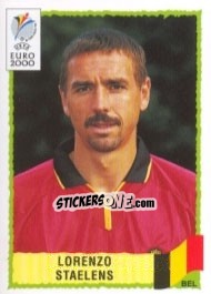 Sticker Lorenzo Staelens - UEFA Euro Belgium-Netherlands 2000 n. 103 - Panini