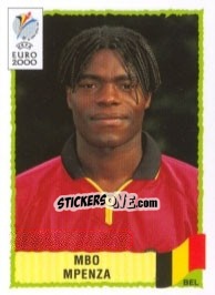 Sticker Mbo Mpenza - UEFA Euro Belgium-Netherlands 2000 n. 111 - Panini