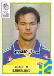 Sticker Joachim Bjorklund - UEFA Euro Belgium-Netherlands 2000 n. 123 - Panini