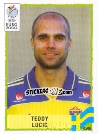 Cromo Teddy Lucic - UEFA Euro Belgium-Netherlands 2000 - Panini