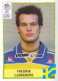 Sticker Fredrik Ljungberg - UEFA Euro Belgium-Netherlands 2000 n. 130 - Panini