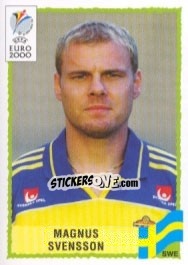 Cromo Magnus Svensson - UEFA Euro Belgium-Netherlands 2000 - Panini