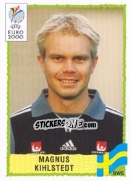 Cromo Magnus Kihlstedt - UEFA Euro Belgium-Netherlands 2000 - Panini