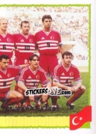 Sticker Team Turkey - Part 2 - UEFA Euro Belgium-Netherlands 2000 n. 143 - Panini