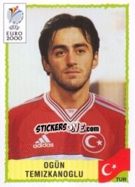 Sticker Ogun Temizkanoglu - UEFA Euro Belgium-Netherlands 2000 n. 147 - Panini