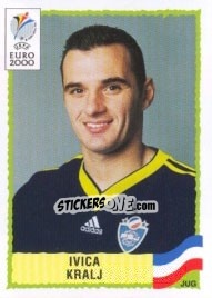 Sticker Ivica Kralj - UEFA Euro Belgium-Netherlands 2000 - Panini