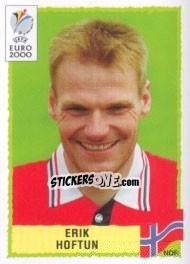 Sticker Erik Hoftun - UEFA Euro Belgium-Netherlands 2000 - Panini