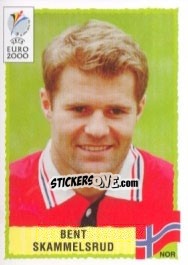 Sticker Bent Skammelsrud - UEFA Euro Belgium-Netherlands 2000 n. 245 - Panini