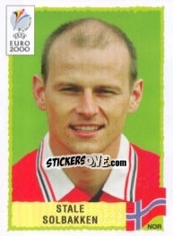 Sticker Stale Solbakken - UEFA Euro Belgium-Netherlands 2000 - Panini