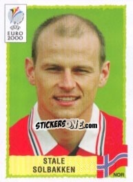 Figurina Stale Solbakken - UEFA Euro Belgium-Netherlands 2000 - Panini