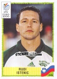 Sticker Rudi Istenic - UEFA Euro Belgium-Netherlands 2000 n. 262 - Panini