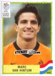 Figurina Marc  Van Hintum - UEFA Euro Belgium-Netherlands 2000 - Panini