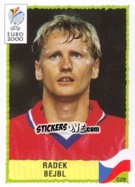 Sticker Radek Bejbl - UEFA Euro Belgium-Netherlands 2000 - Panini