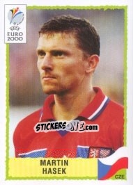 Sticker Martin Hasek - UEFA Euro Belgium-Netherlands 2000 - Panini