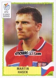 Sticker Martin Hasek - UEFA Euro Belgium-Netherlands 2000 n. 304 - Panini