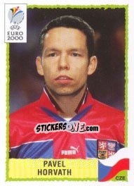 Cromo Pavel Horvath - UEFA Euro Belgium-Netherlands 2000 - Panini